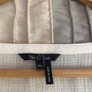 Never worn blouse by designer with great detail